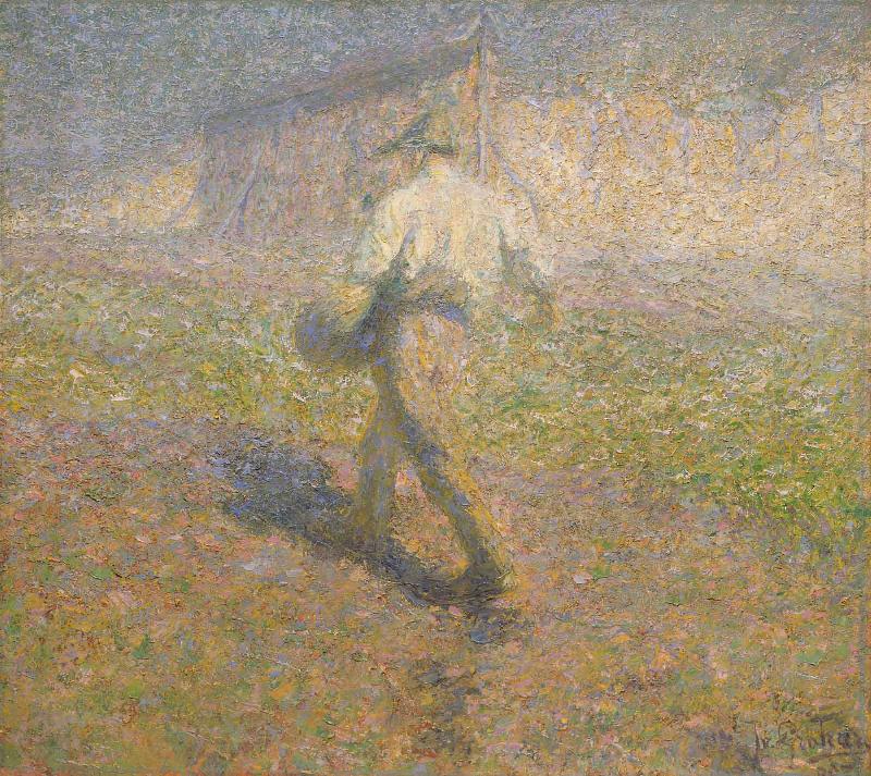 Ivan Grohar The Sower Germany oil painting art